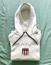 GANT Hoodie Herren, Größe L, Farbe Weiß