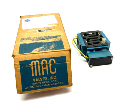 MAC Valves 6511B-311-PM-601DA Solenoid Sub-Base Manifold