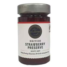 M&S British Strawberry Preserve With Fruity Elsanta Strawberries 235g
