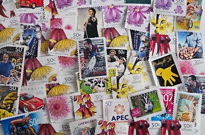 150 Unfranked Australian 50c Stamps | eBay Australia
