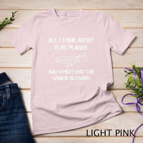 Camiseta Unisex de Avión de Control All I Think About Radio Control - Imagen 8 de 15