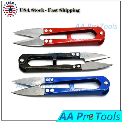 New 3 pcs. sewing thread nippers snipers trimming first aid Blue, Black and Red