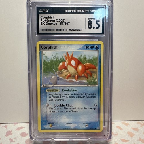 Corphish graded CGC 8.5 for sale on eBay