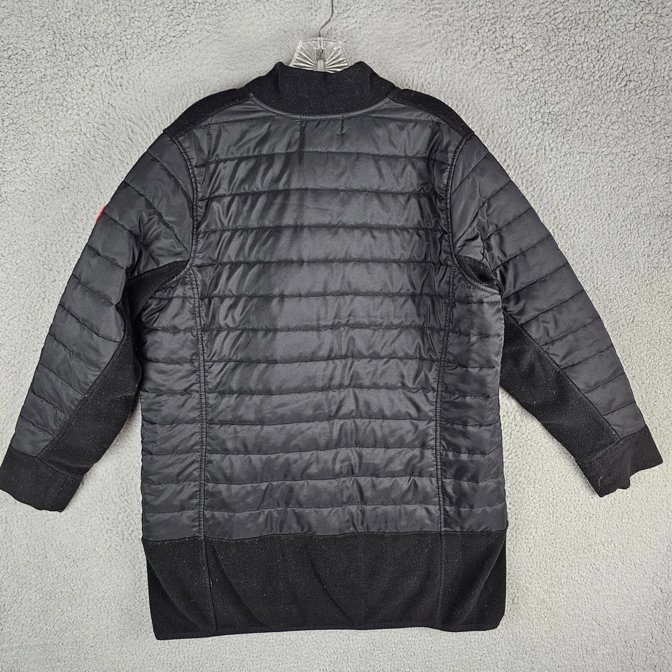 Lauren Ralph Lauren Active Jacket Womens Large Puffer Fleece Full Zip Coat Parka - Image 2 of 4