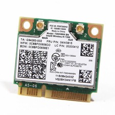 Lenovo 04W3815 intel Wireless-N 7260 7260HMW BN WLAN WiFi Bluetooth Card BT 4.0