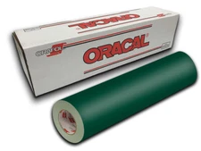 12" X 5yd - Dark Green Matte Oracal 631 Exhibition Cal Vinyl Roll