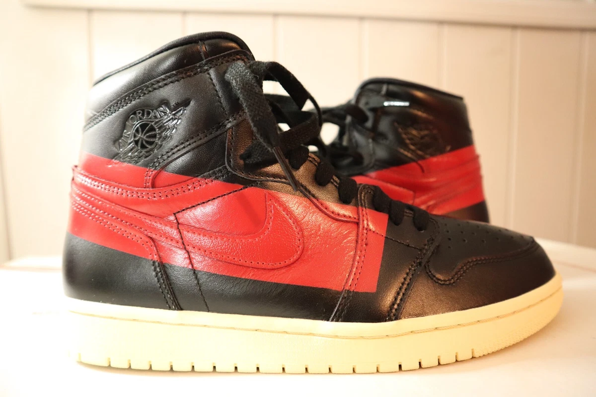 Nike Air Jordan 1 High OG Defiant Couture BQ6682 006 PAIR Mens 9 Black Red Bred