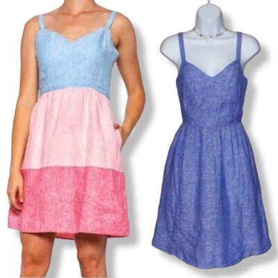 linen dresses for wedding guest CHLOE Open Back Linen Dress – Look Want Wear Love main image 0