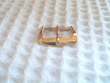 VINTAGE NOS 14MM ETERNA ROSE GOLD PLATED WATCH BUCKLE                    *5641