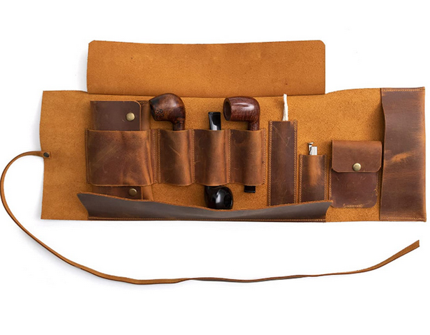 pipe bag tool Cover pouch holder case pocket Smoking bag cow
