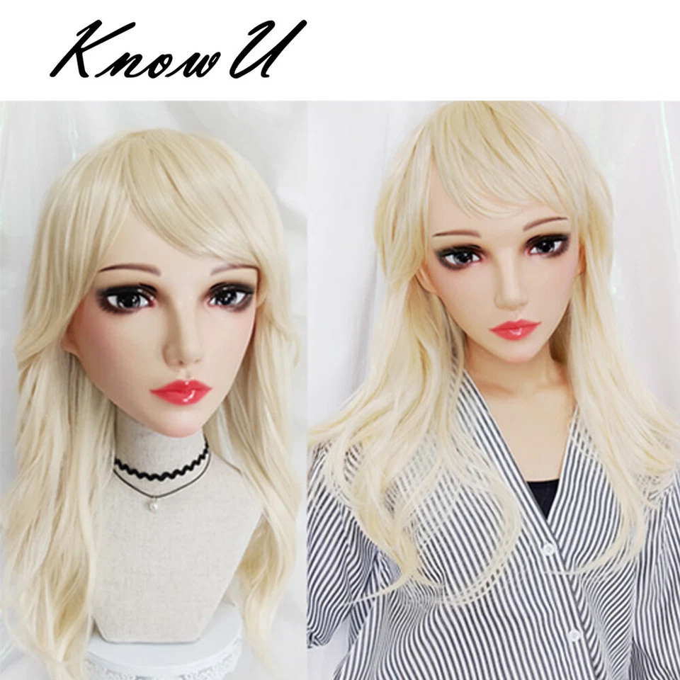 Máscara animada Kigurumi Head Shell Cosplay mujer travesti transgénero Foto 4 de 4