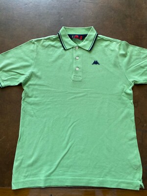 KLEID VON KAPPA+++POLOSHIRT+++GRÜN+++GR. S +++ORIGINAL 100%+++ STREET WEAR+++RETRO'