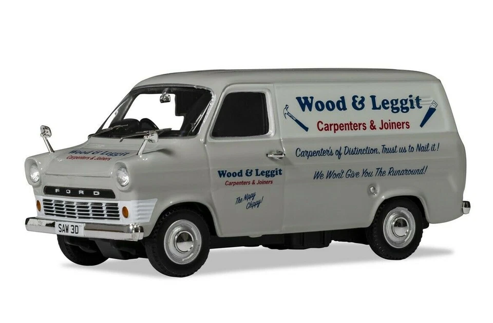 CORGI CLASSICS 1/43 FORD TRANSIT MK1 MKI "WOOD & LEGGIT" CARPENTER'S VAN CC02728 - Image 2 of 4