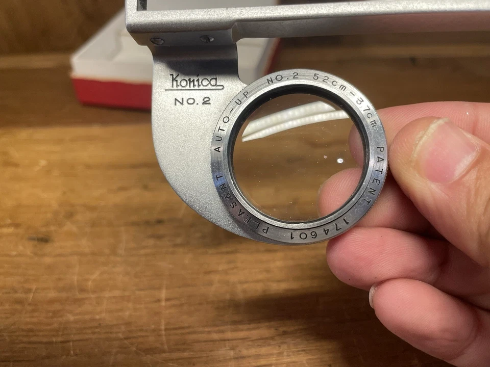 *Almost Mint* Konica Pleasant Auto Up No.2 Close Up Lens for Konica II RF /Japan - Image 4 of 4