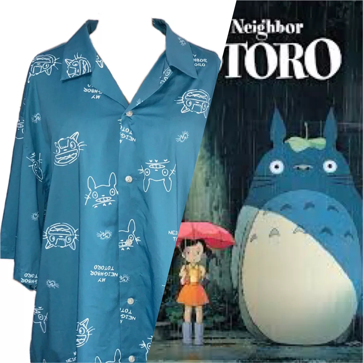 Studio Ghibli is now selling Hawaiian shirts and Totoro-themed