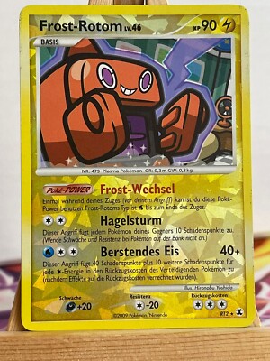 Frost Rotom RT2 Holo Aufstieg der Rivalen Rare Deutsch Exc Pokemon