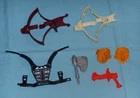 vintage heman HE-MAN MOTU PARTS WEAPONS LOT #171