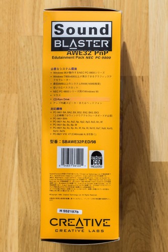 Creative Sound Blaster AWE32 C-BUS Card for PC98 CT3610 | Boxed - Working - Afbeelding 7 van 14