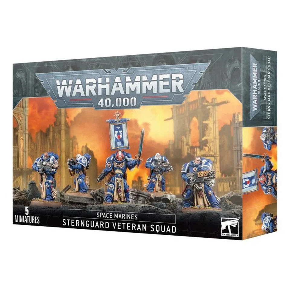 Warhammer 40K Space Marines Sternguard Veteran Squad