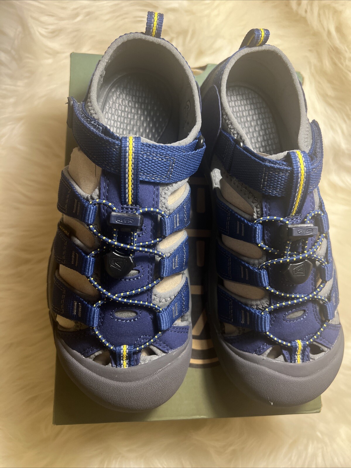 BN KEEN Newport H2 sandali scarpe sportive impermeabili blu EU 37 US 5 Originali