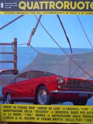 Vierrad Nr.9 1962 - Straßentest DKW Junior und Vauxhall 4/90 [Q79A]