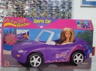 New in Box Vintage 1998 Barbie Butterfly Art Sports Car Mattel 67532-92
