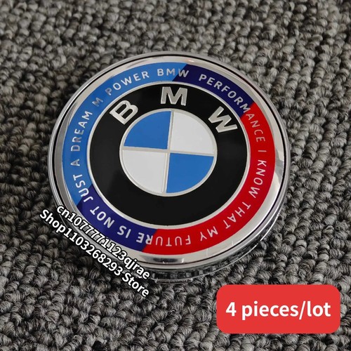4Pcs 60mm Car Wheel Center Caps for BMW E90 E46 F10 F30 E87 F20 G20 E60 E39 E92 - Picture 14 of 32