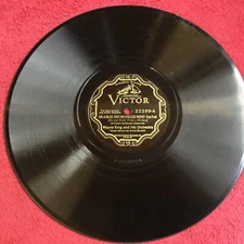 78rpm Victor 22399-Wayne King - On a Blue & Moonless Night/Promises- 1930 EX
