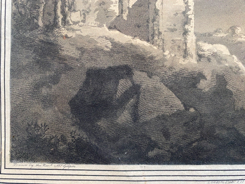 1794 Antique Print; Landscape no. 6 after Gilpin & Alken - Picture 3 of 5
