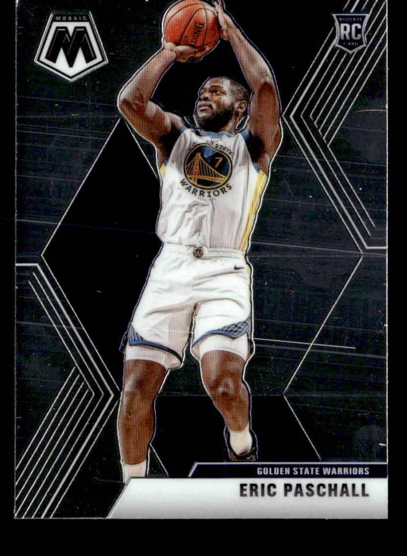 Eric Paschall 2019 Panini Mosaic Rookie Card #250 Golden State Warriors