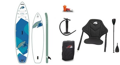 F2 PURE 11,6 Stand Up Paddleboard SUP 2in1 Paddel Board Kajak Sitz Set 2026 NEU