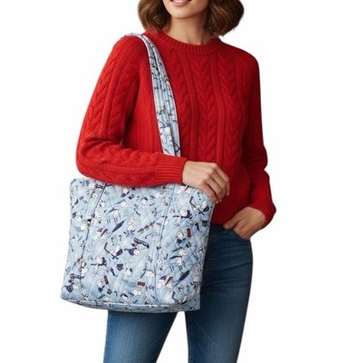 Vera Bradley x Peanuts Original Zip Peanut Pals Hipster Crossbody Bag