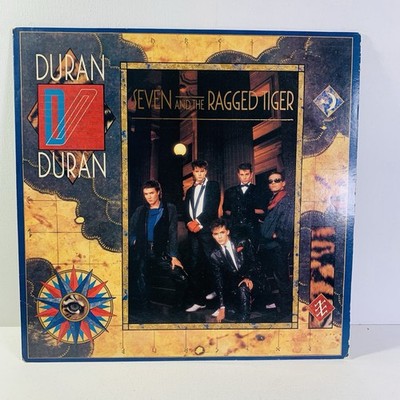 Duran Duran Seven and the Ragged Tiger 12'' Black Vinyl LP 33 RPM EMI Tested