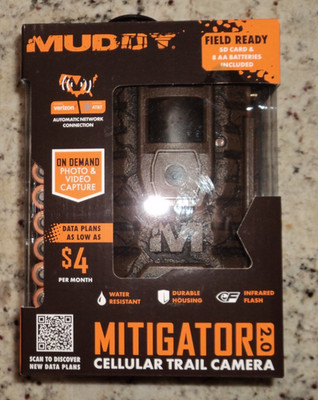 Muddy Mitigator Cellular Trail Camera - Brown ( MUD-MTGTR) BRAND NEW
