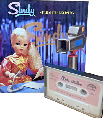 Sindy Star Television Cassette Book 1985 Pedigree Rainbow Audio Set