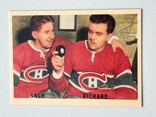 1993-94 Parkhurst Parkie Reprints #PR-36 Elmer Lach and Maurice Richard Montreal