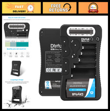 Universal Battery Tester for AA AAA C D 9V Button Cells LCD Display Checker,