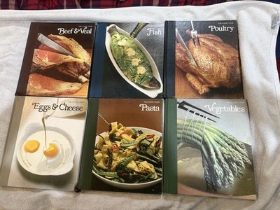 Lot of 6THE GOOD COOK (Vtg 1980's HC) Time-Life Cookbook, Techniques & Recipes