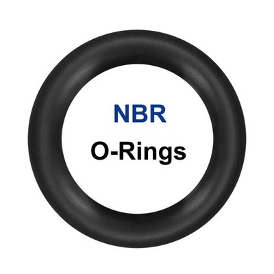 3.1mm Cross Section O-Rings NBR Nitrile Rubber 3.8-343.8mm ID Oil Resistant Seal