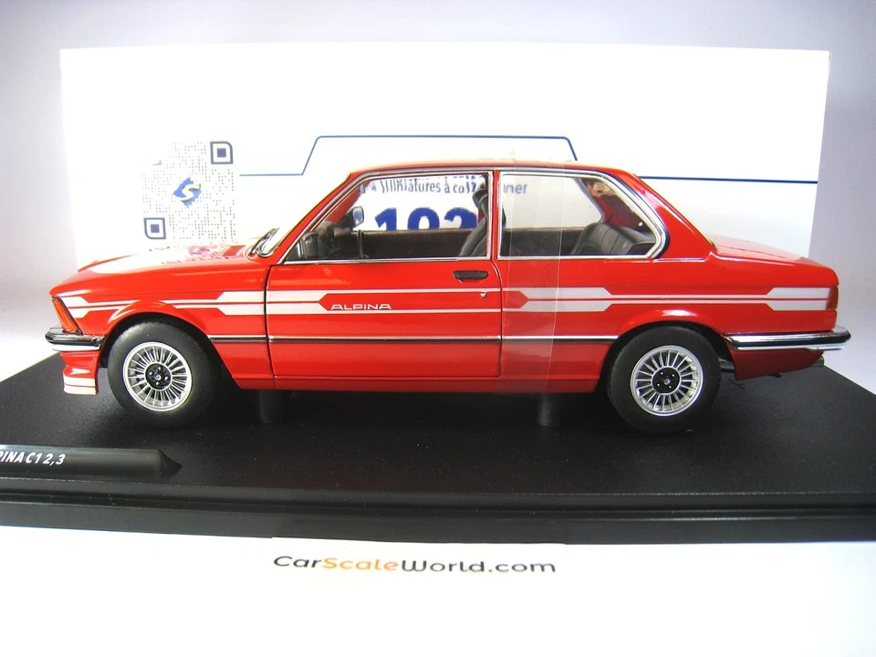 ALPINA C1 2.3 E21 1980 1/18 SOLIDO (RED) - Imagen 2 de 3