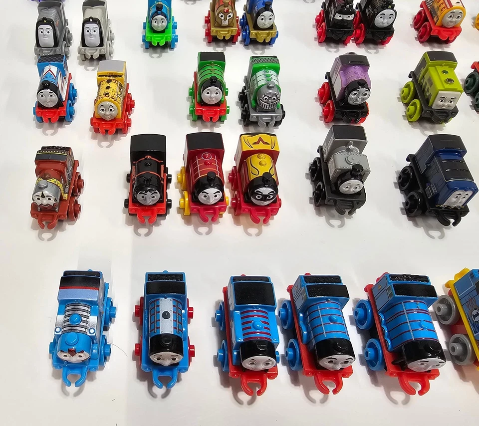 Lote de 64 vagones de tren Thomas The Train & Friends Minis Millie Batman Hiro Paxton Foto 4 de 4