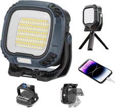 LED Work Light Rechargeable Magnetic Work Lights 2500LM Waterproof Folding Porta
