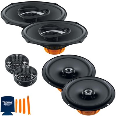 Hertz Dieci 6x9'' & 6.5'' Speaker & Tweeters for 2015-2020 Ford F-150 Extended Cab