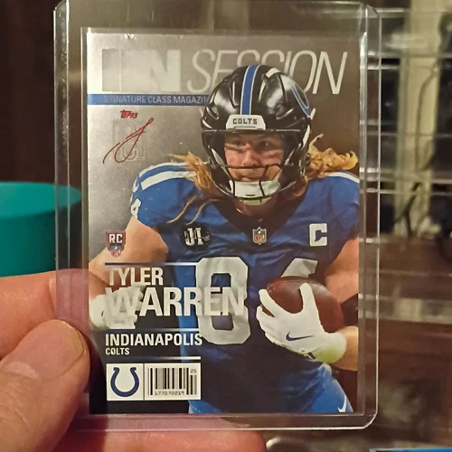 2025 Topps Signature Tyler Warren Base (RAW)