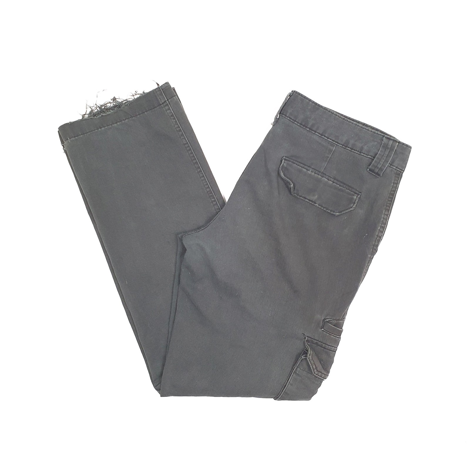 DICKIES Cargo Workwear Trousers Cotton Grey Womens  12 image 3
