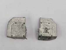 Warhammer 40k Space Marines Land Raider Crusader Melta Shield L and R Bits Metal