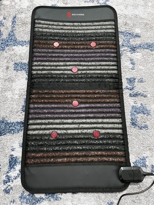 Bon Charge Infrared PEMF Mat Demi Grounding Red Light Magnetic Energy +MORE