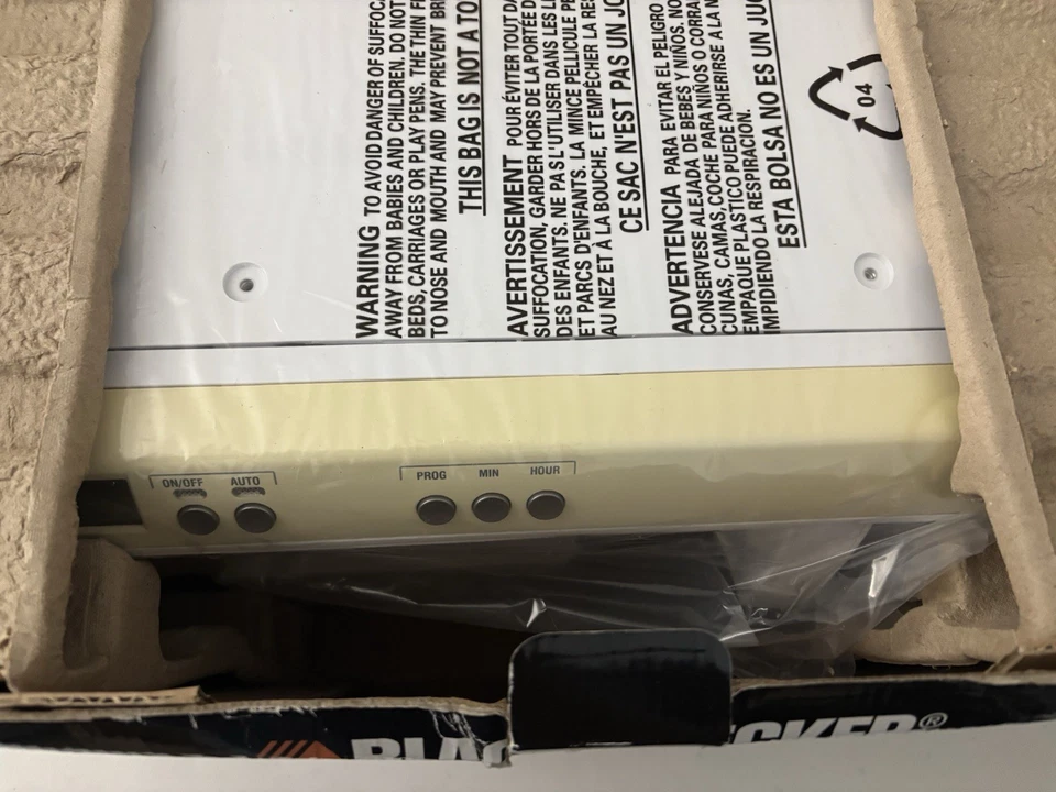 NEW Black Decker Spacemaker 12 Cup Under Cabinet WHITE Coffee Maker 2008 SDC740 - Image 4 of 4