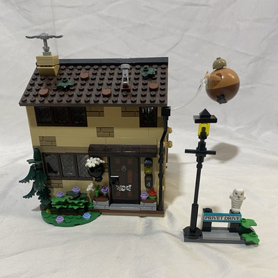 Prebuilt LEGO Harry Potter 4 Privet Drive 75968  Harry Potter Hedwig No Box