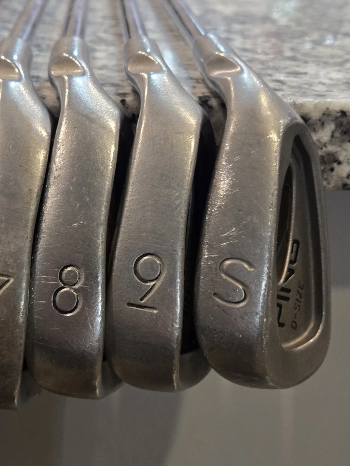 Ping i3 O-Size White Dot 4-PW RH Iron Set Stiff JZ Steel Shaft Right-Handed - Image 3 of 4